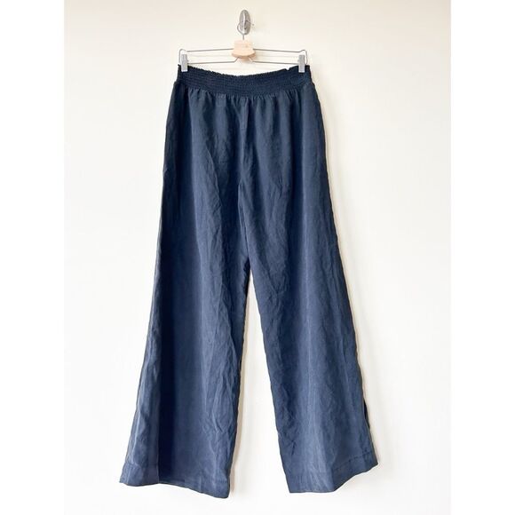 Bella Dahl Smocked Waist Wide Leg Pants - Picture 6 of 6